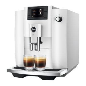 Кофемашина JURA E6 Piano White EC (15438)